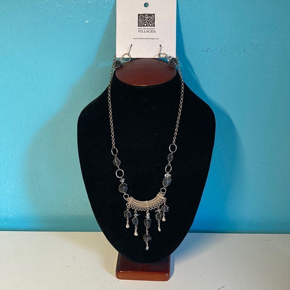 NEW! Ten Thousand Villages Fair Trade Necklace Set